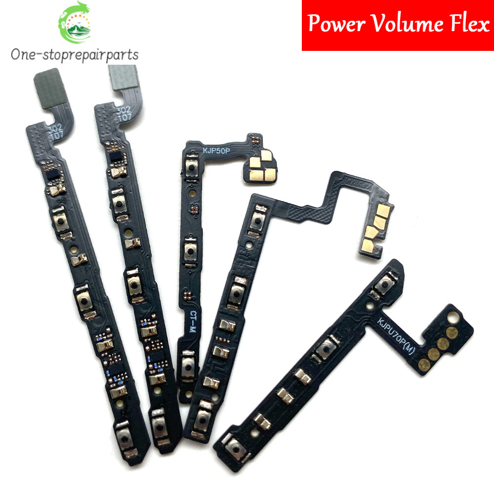 Power Switch On Off Button Volume control Key Button Flex Cable For Huawei Mate 20 30 40 50 60 Pro 50E Huawei phone repair parts