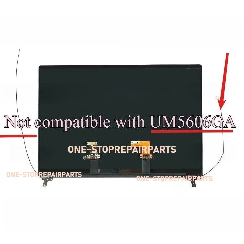 16.0 Laptop Touch Screen Complete Assembly  OLED Replacement Display WQXGA TP For ASUS ZenBook S 16 UM5606 UM5606WA UM5606KA  90NB13M4-RA0010  ASUS Laptop repair parts