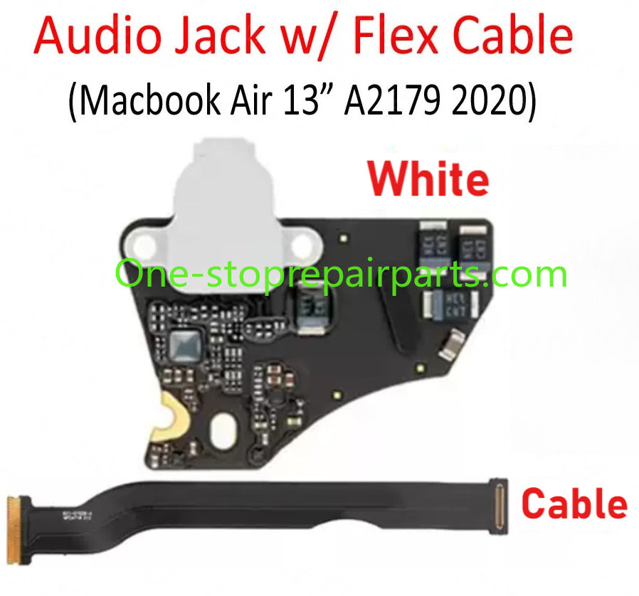 2020 Laptop A2179 Headphone Audio Jack Board with Flex Cable 820-01992-A 821-02788-02 for MacBook Air Retina 13" A2179 EMC3302 Macbook repair parts