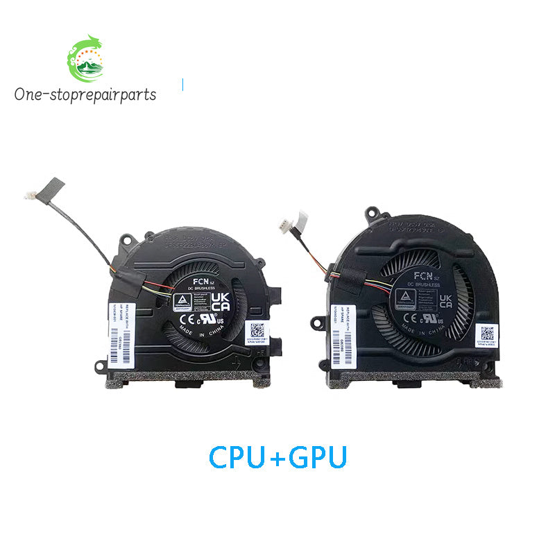 New Original LAPTOP CPU Cooling Fan FOR HP Star 14Pro 14-EH TPN-W154 N10439-001 N10440-001 HP laptop repair parts