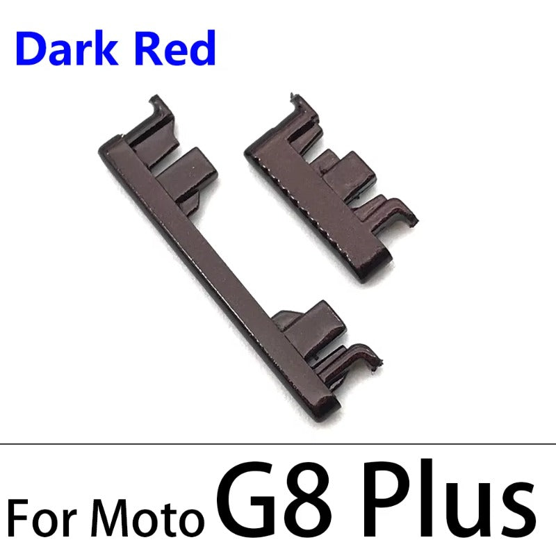 10Pcs/Lot, New For Motorola Moto G8 G9 Plus Play Power Lite Power Button + Volume Side Button Replacement Parts Motorola phone repair parts