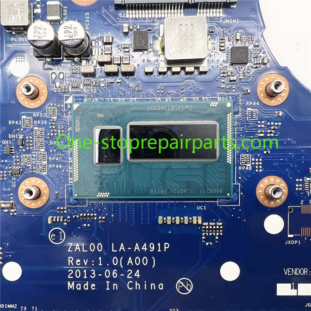 Motherboard for  Dell  3540 CN-06TJHN SR170 i5-4200U LA-A491P system main board