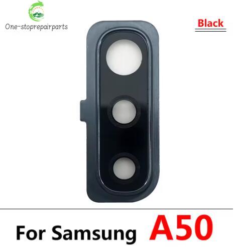 New Housing Back Rear Camera Glass Lens With Cover Frame Holder For Samsung A10 A20 A30 A40 A50 A70 A105F A205F A305F A505F A705 Samsung phone repair parts