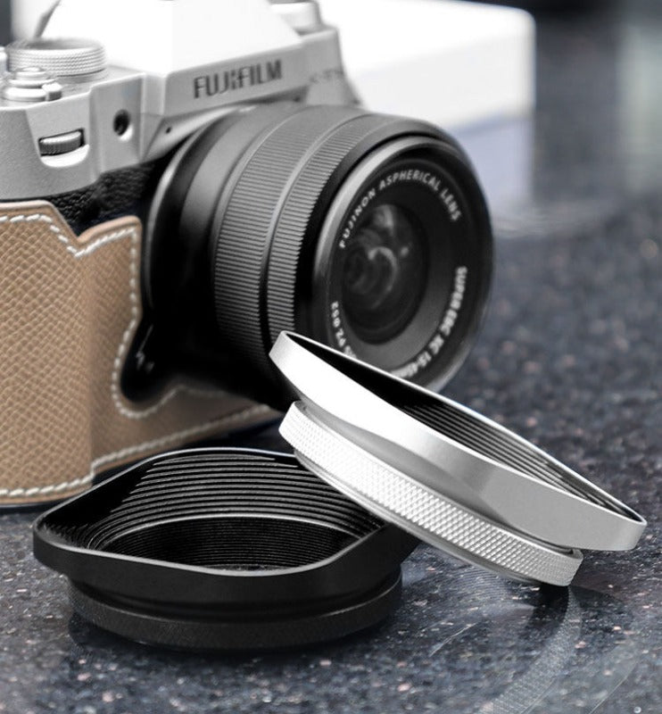 Square hood for Canon Sony Conn 16-50 Fuji 15-45/35 f2 52/43/46 mm Digital camera accessories