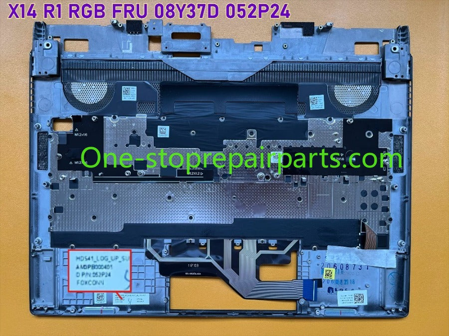 Palmrest RGB keyboard assembly for Dell Alienware X14 R1 R2 08Y37D 052P24 06N4PT 0DVDNC upper case topcase keyboard assembly Dell Laptop repair parts
