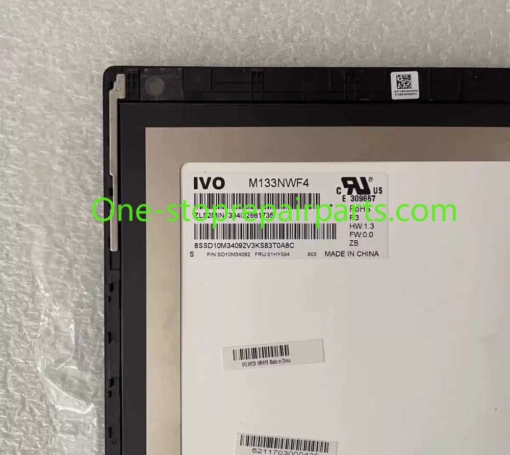 Lenovo ThinkPad Yoga 370 LCD Touch Screen Bezel 13.3",FHD,Touch 01HY326 01HY328 02DL619  SD10M34092 M133NWF4  LP133WF4 SD10M34076
