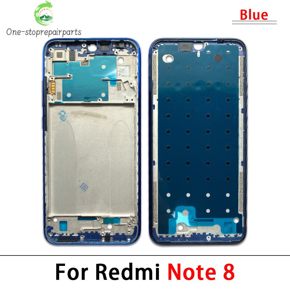 New For Xiaomi Redmi Note 7 8 9s Pro Front Housing LCD Frame Screen Bezel Holder Replacement Parts Xiaomi  Xiao mi phone repair parts