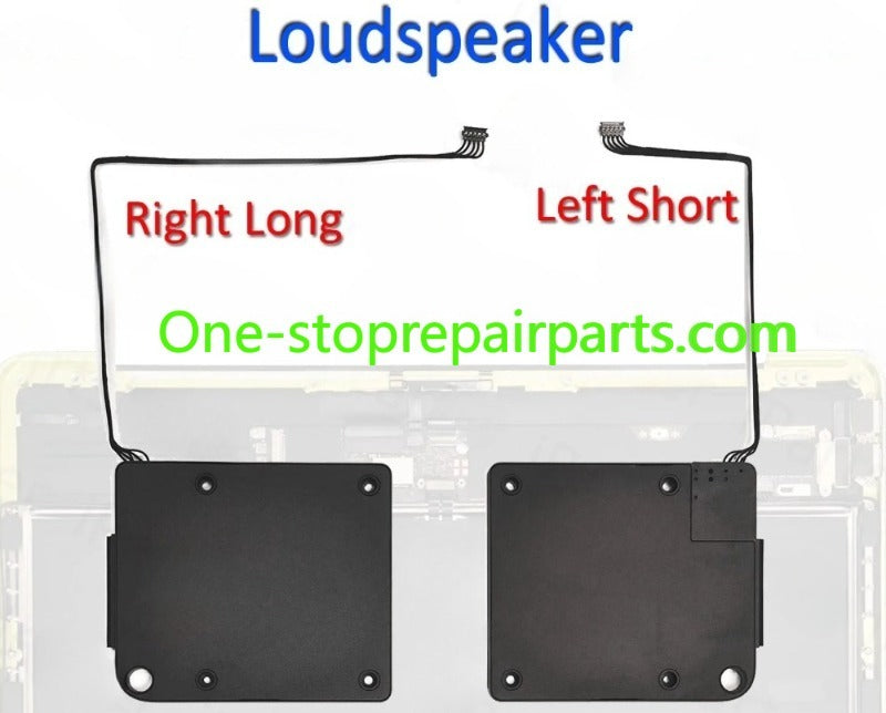 Laptop A3404 Speaker Left and Right Side w/ Flex Cable 923-14164 for Macbook Neo 13" A18 Pro Loudspeaker 2026 Year Macbook repair parts