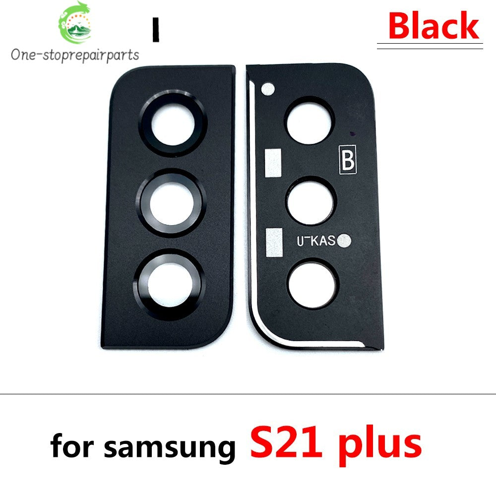 New Rear Camera Glass Lens Cover With Frame Holder For Samsung S20 S21 S22 S23 S24 S25 Plus Ultra 4G 5G Replacement Parts Samsung phone repair parts