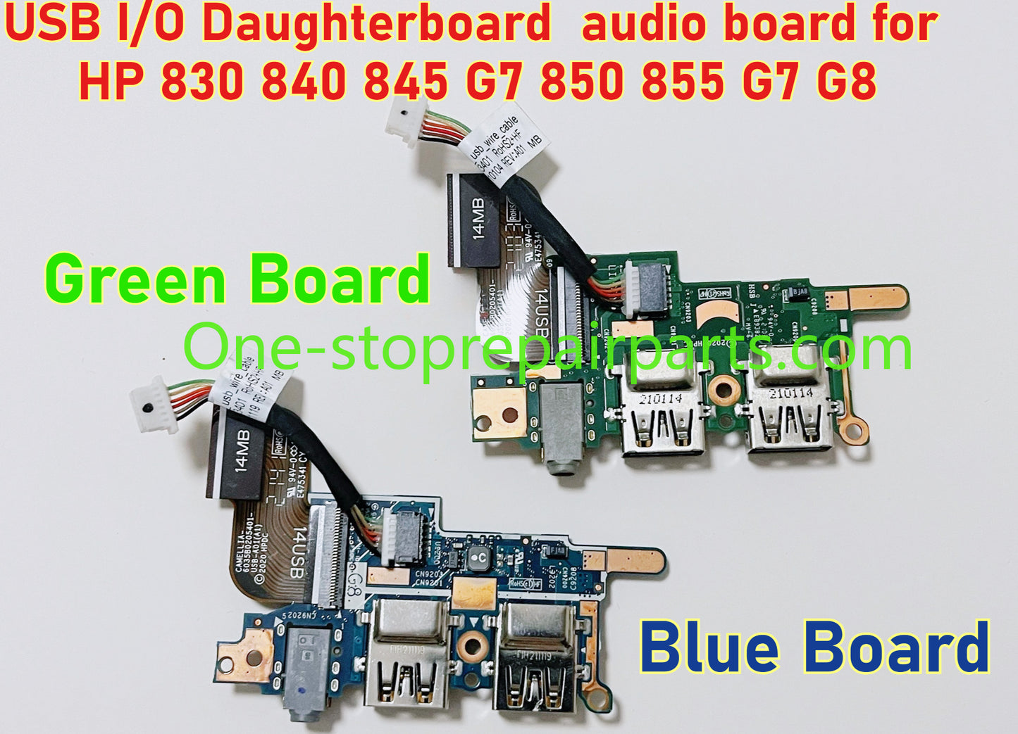 USB IO Daughterboard for HP 830 840 845 G7 850 855 G7 G8 USB IO audio board sound board cable HP laptop repair parts