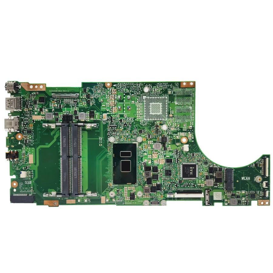 For ASUS X510UQ X510UR X510UN X510UNR X510UQR S510UN S510U X510UF Motherboard I3 I5 I7 CPU X510UA F510U VM510U S5100U 60NB0FQ0-MB1410 ASUS laptop repair parts