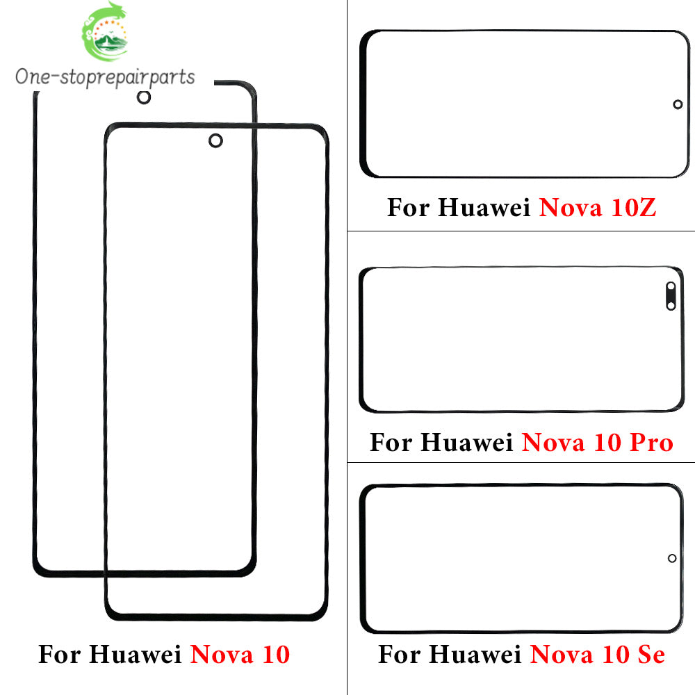 Front Screen Outer Glass With OCA For Huawei Nova 10 10Z 11 11i 12 12i Pro SE Ultra Lite Replacement Parts Huawei phone repair parts