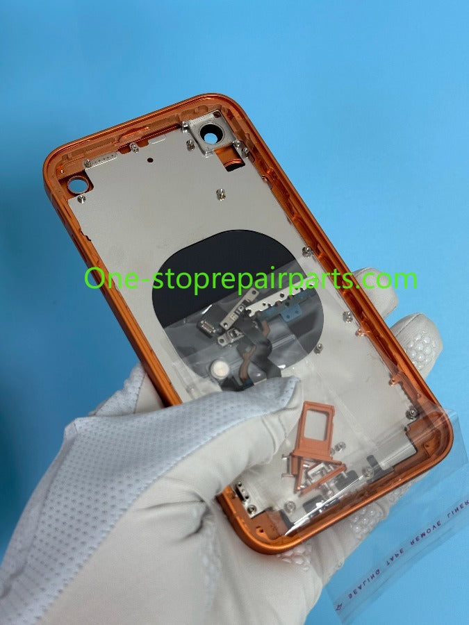 DIY Back housing For iPhone XS Max Like 17 Pro max Back Cover For iPhone XR 12 to 17 Pro 11 to 17 Pro Housing X XS Up To 17 pro iPhone phone repair parts