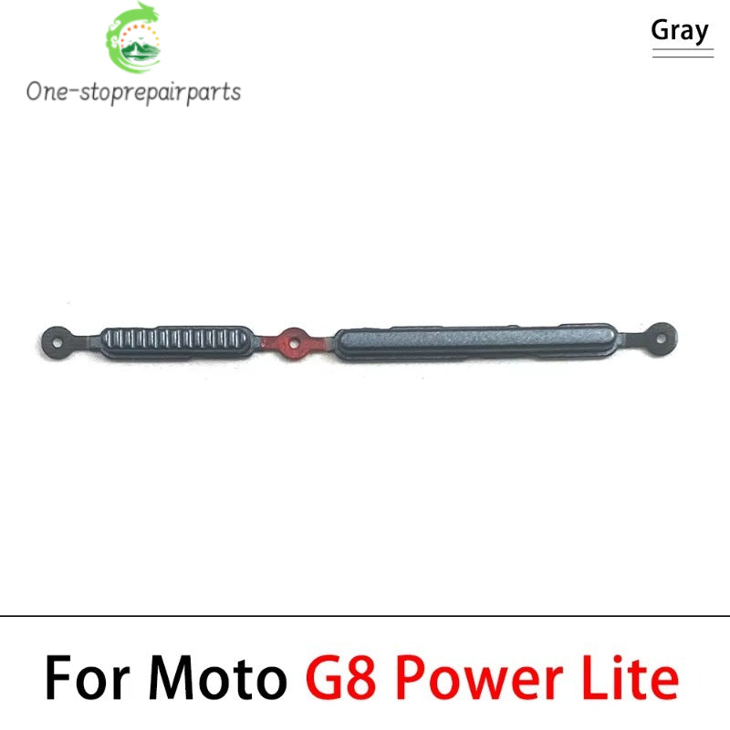 10Pcs/Lot, New For Motorola Moto G8 G9 Plus Play Power Lite Power Button + Volume Side Button Replacement Parts Motorola phone repair parts