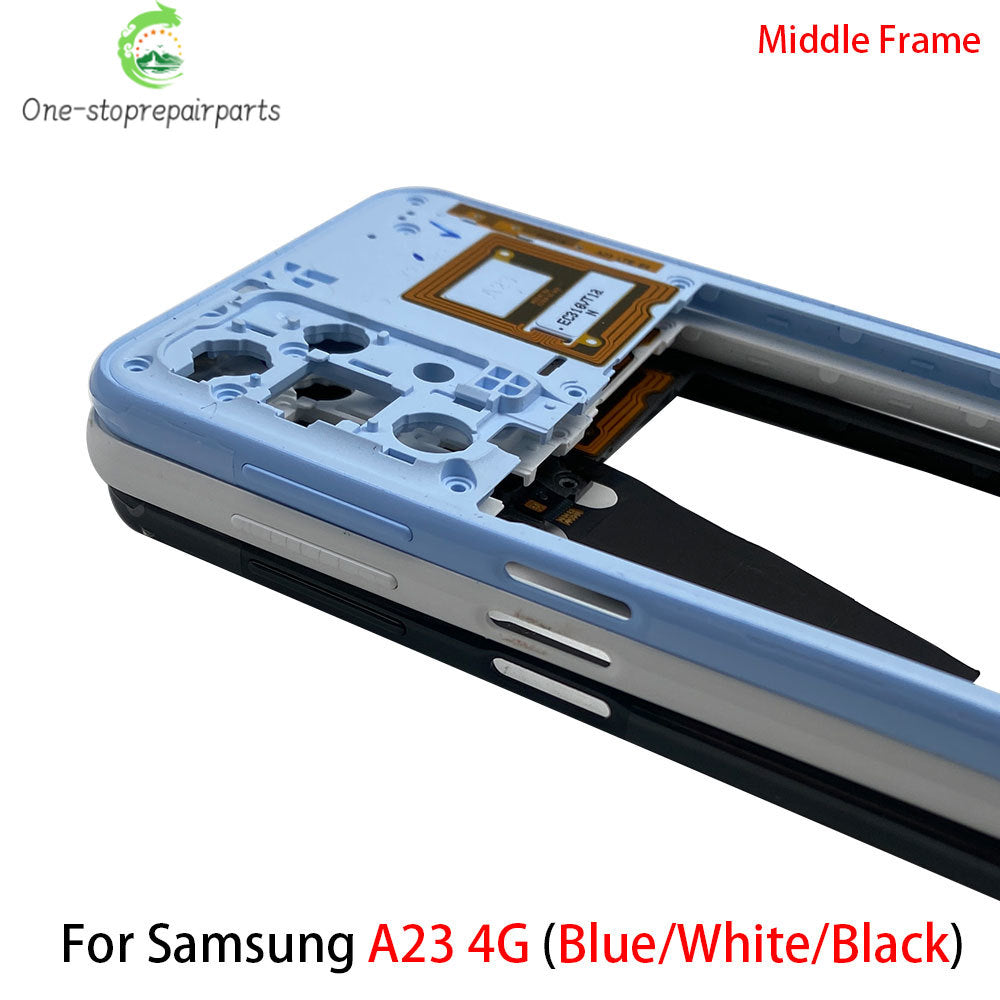 New For Samsung A23 A42 4G 5G Middle Frame Holder Housing Replacement Repair Parts Samsung phone repair parts