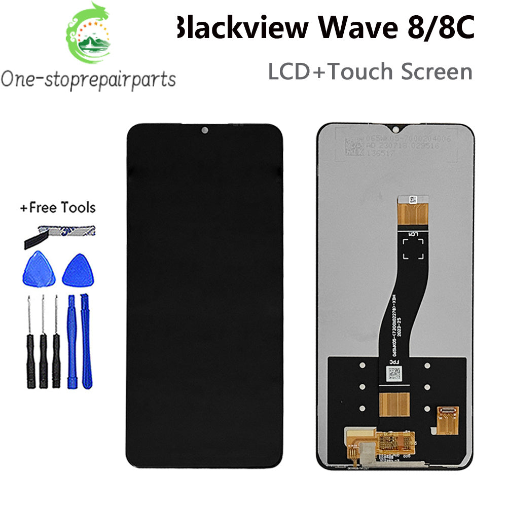 6.5''Original For Blackview Wave 8 LCD Display+Touch Screen Digitizer Assembly Repair Part For Blackview Wave 8C Lcd Sensor Blackview phone repair parts