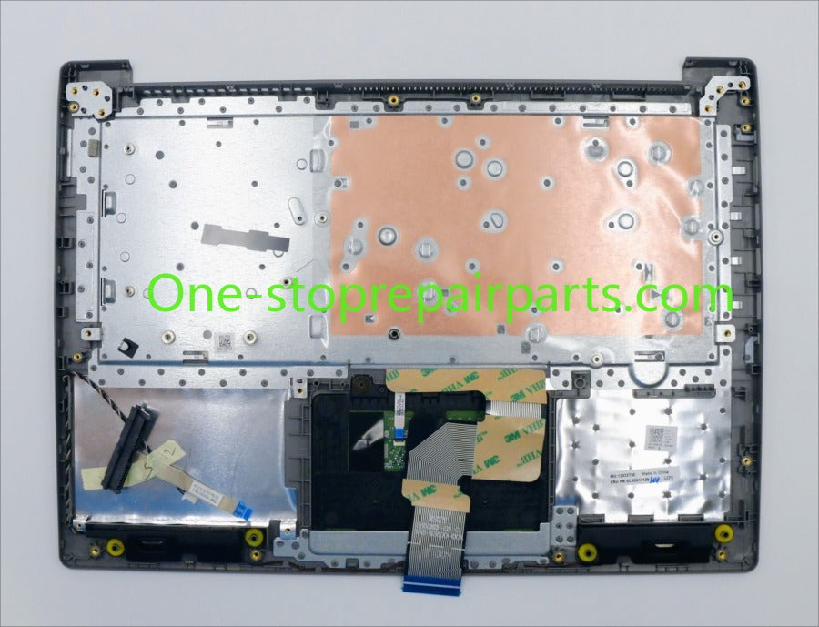 Palmrest upper case with US layout keyboard assembly for Lenovo IdeaPad S145-14API S145-14AST S145-14IWL S145-14IGM S145-14IKB S145-14IIL C-Cover Palmrest keyboard touchpad assembly 5CB0S17125 5CB0S17065 5CB0S17035 5CB0S17034 Lenovo laptop repair par