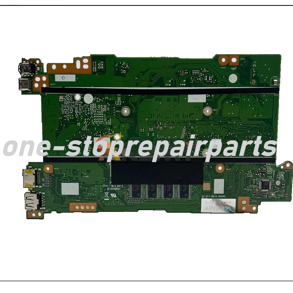 X415EA Laptop Motherboard For ASUS VivoBook X515EA F1500E V4200E V5200E X415EQ X415E F1400E X415EP Mainboard With I3 I5 I7 CPU ASUS laptop repair parts