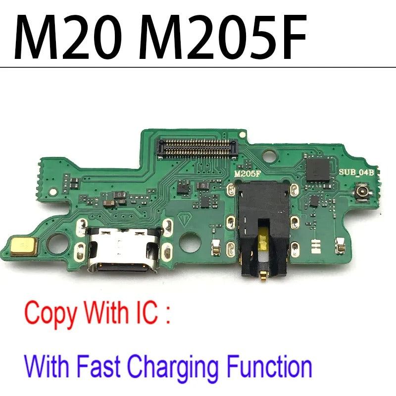 10Pcs USB Charger Charging Port Connector Flex Cable For Samsung M31 M31S M51 M10 M20 M30 M30s M21s M32 M52 M62 M13 M33 M53 5G Samsung phone repair parts
