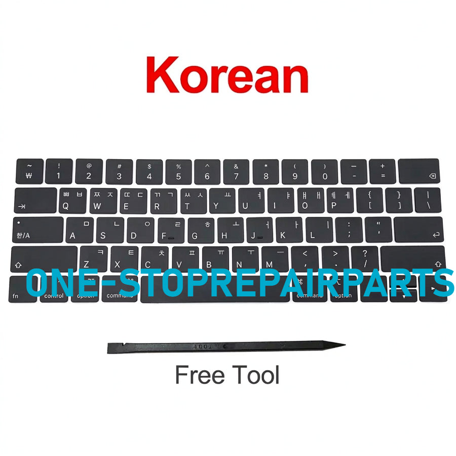 New A1989 A1990 Keyboard keys keycap for Macbook Pro Retina laptop key cap 2018 2019 Year Macbook repair parts