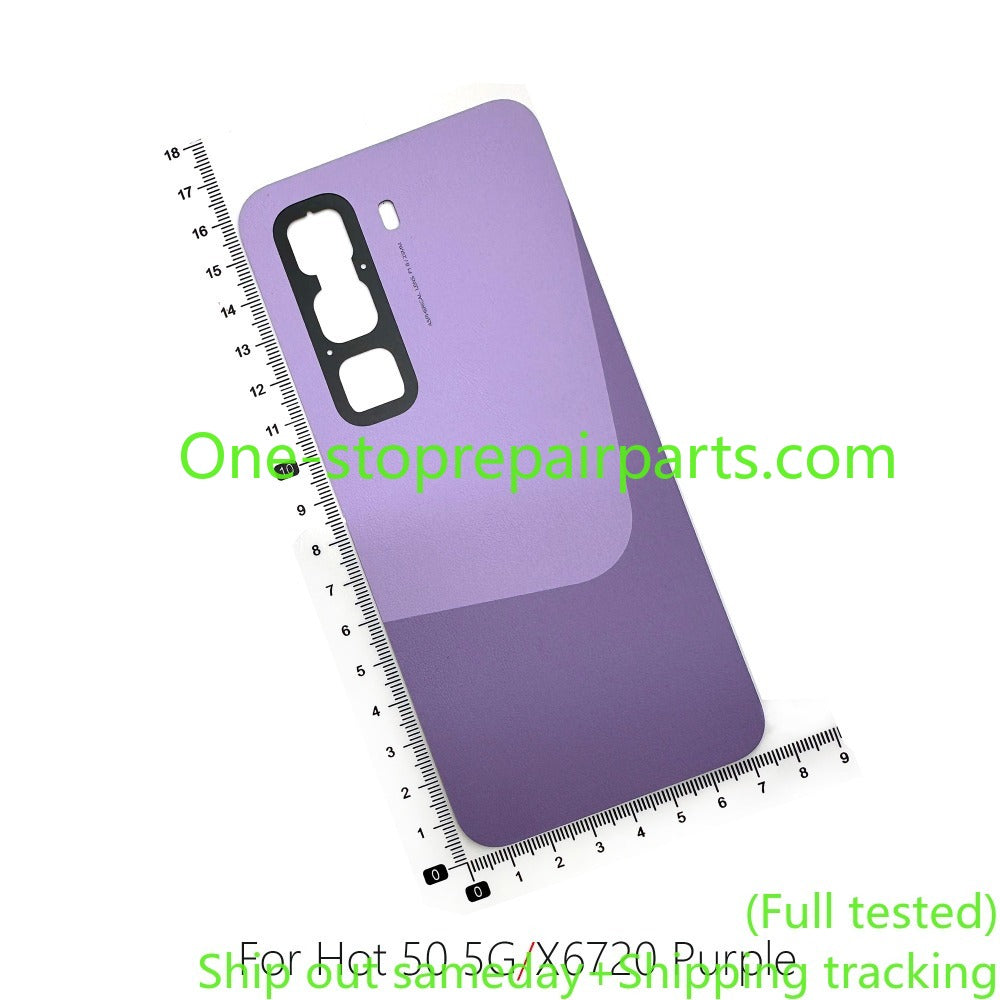 Battery cover case for TECNO Infinix Hot 50 X6720 50i X6531B phone back cover housing