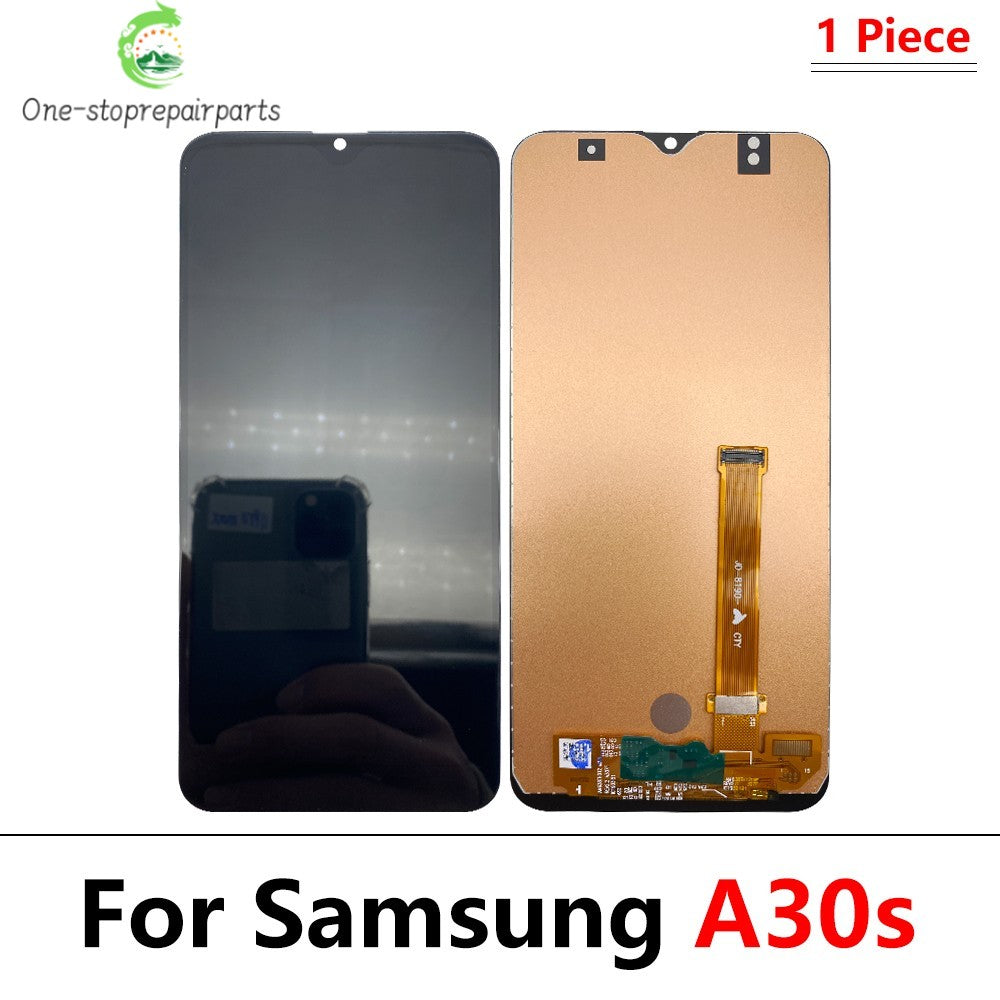 5Pcs, New LCD Display With frame Touch Digitizer Assembly For Samsung A31 A51 A20 A30 A30s Screen Replacement Samsung phone repair parts
