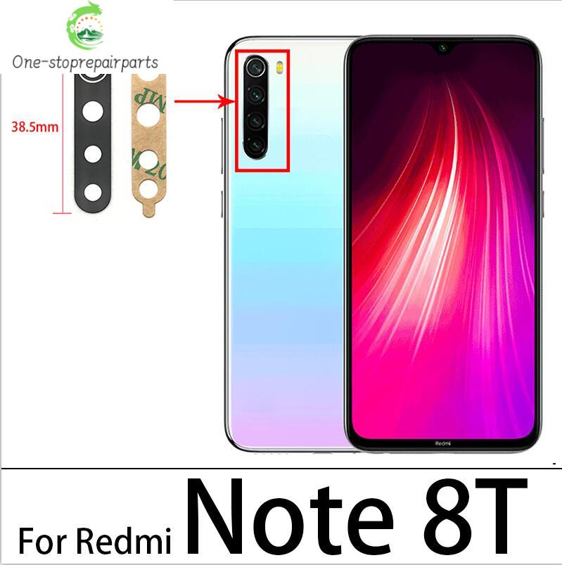 100Pcs Rear Back Camera Glass Lens For Xiaomi Redmi Note 7 8 8T 9 9s 10 10s 11 Pro 5G Camera Glass With Glue Adhesive  Xiaomi  Xiao mi phone repair parts