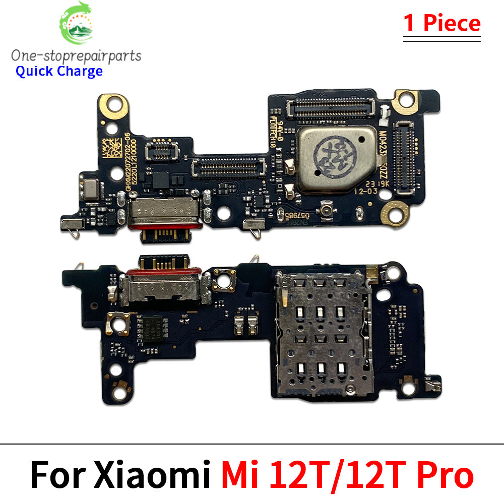 New USB Charging Port Dock Charger Plug Connector Board Flex Cable For Xiaomi Mi 10 10T 11 11T 12 12T 13 13T 14 Pro Lite  Xiaomi  Xiao mi phone repair parts