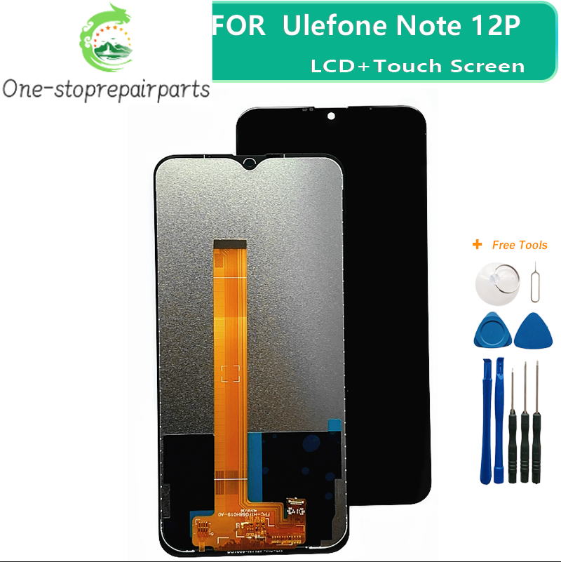 New Original For Ulefone Note 12P Full Display Screen Assembly Touch Screen Digitizer Replacement LCD Display Other Brand Phone repair parts
