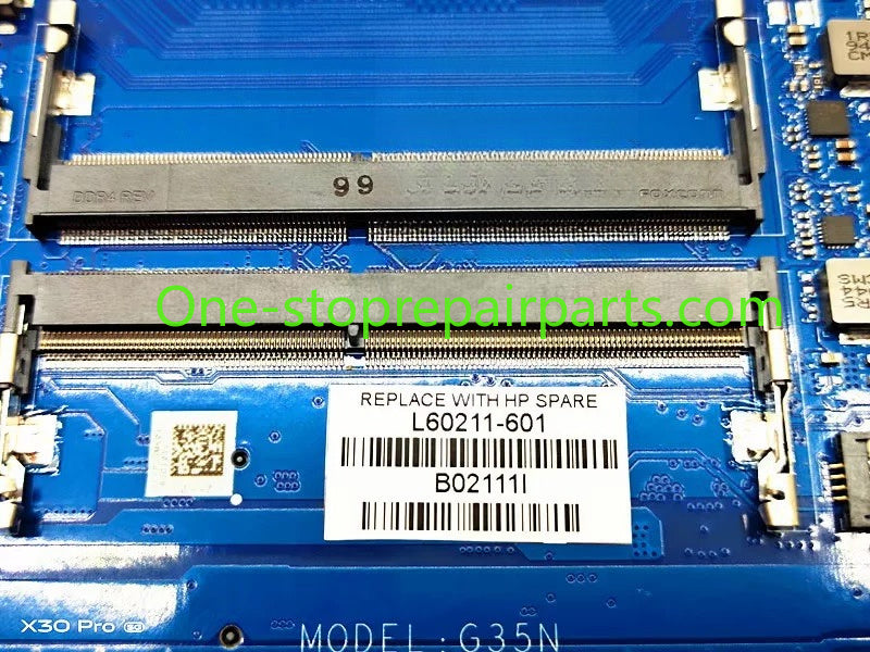 Motherboard for For HP TPN-Q173 15-AX 15-BC G35N GTX1050 I7-9750HQ CPU L60211-601 DAG35NMB8C0 main system board