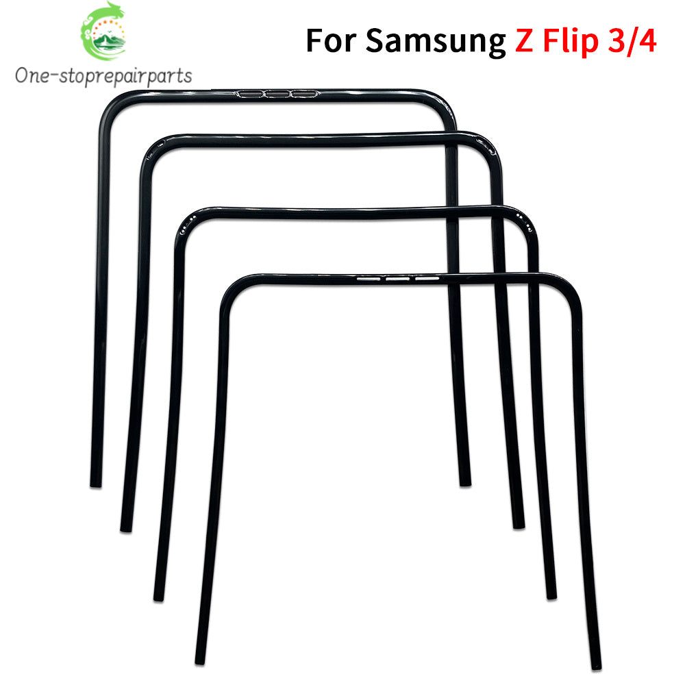 Front Screen Stand Middle Bezel Frame LCD Display Bracket Plastic Hoder For Samsung Z Flip 3 4 5 F731 F721 F711 Samsung phone repair parts