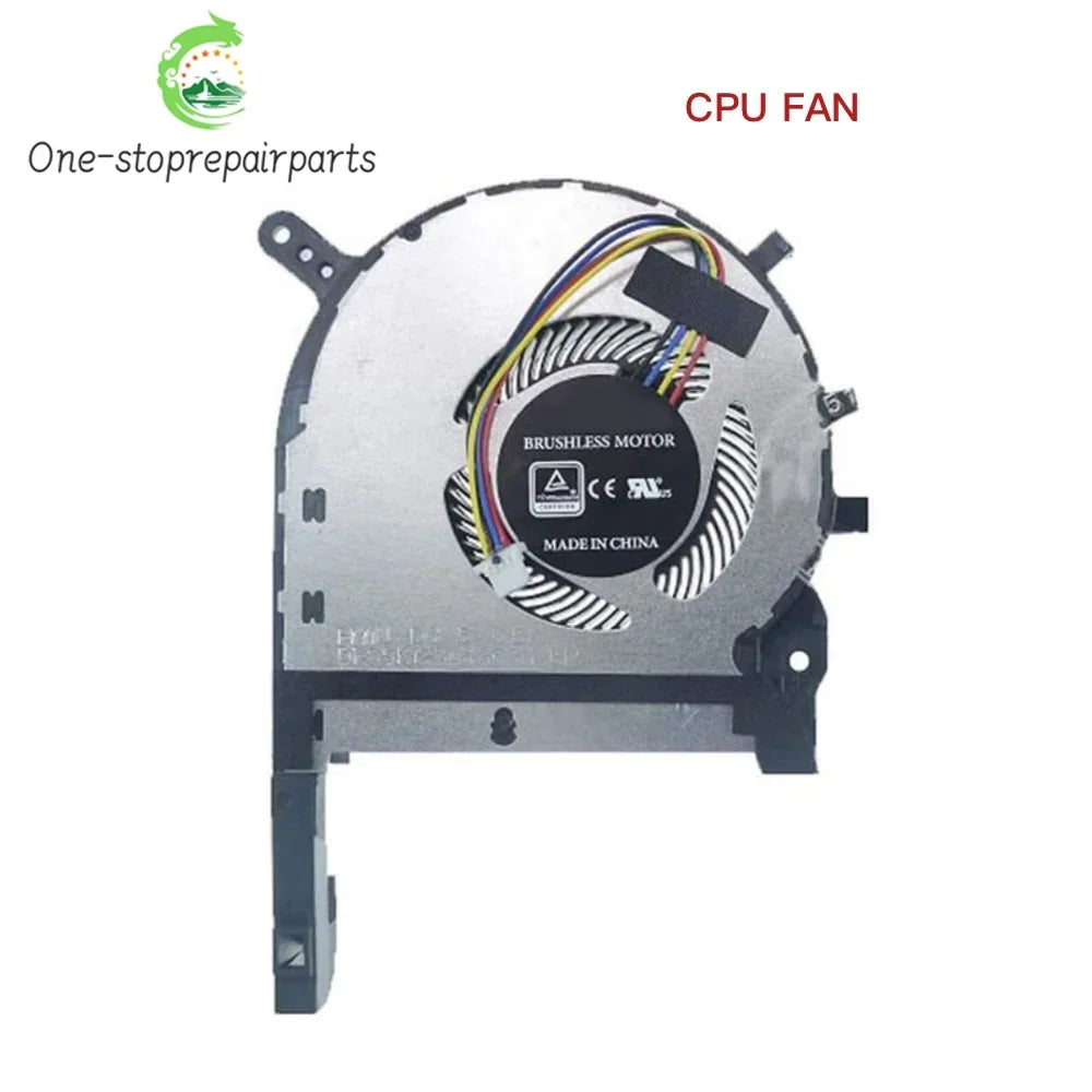 Laptop CPU GPU Cooling Fans For ASUS Rog Strix FX505 FX505G FX505GE FX505D TUF Gaming Computer Cooler Fans 13NR00S0M11111 2011 ASUS laptop repair parts