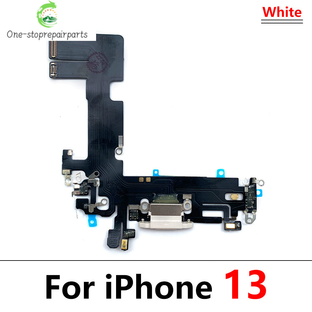 New For iPhone 13 Pro 13Pro Max Mini Dock Connector Micro USB Charger Charging Port Flex Cable Microphone Board iPhone phone repair parts