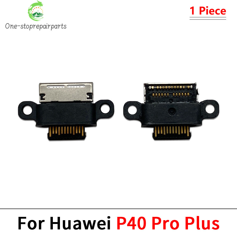 100Pcs, USB Charging Port Connector Charge Jack Socket Plug Dock For Huawei P20 P30 P40 P50 Pro Lite Plus 5G Huawei phone repair parts
