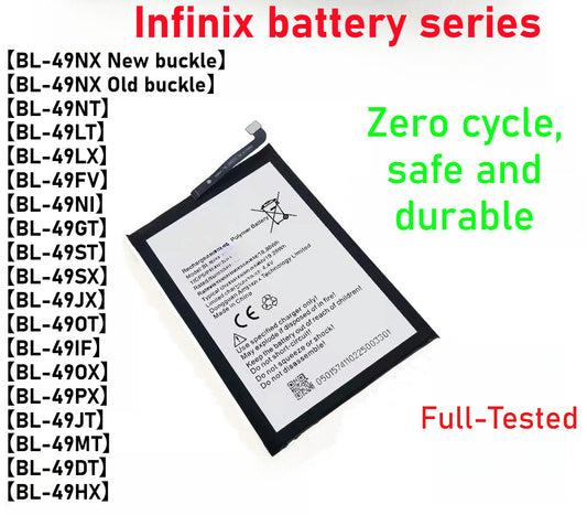 For Infinix Transsion BL-49NT/BL-49NX/BL-49LT/BL-49LX/BL-49UT Battery Tecno phone repair parts