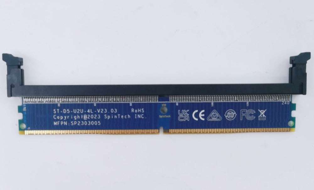 DDR5 memory adapter card protection slot memory test adapter board DDR5 adapter card 5th generation memory protection slot laptop repair tools