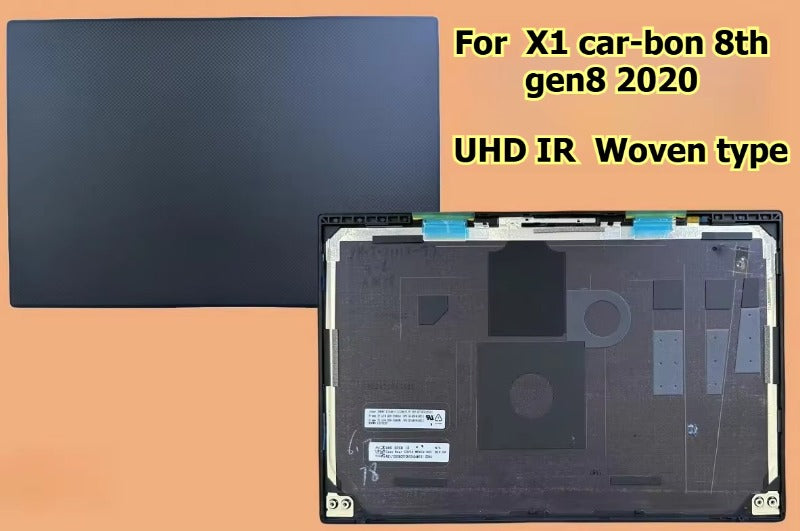LCD Back housing A cover case 2020 For Thinkpad X1 CARBON Gen8th A case cover 5M10Z54422 UHD IR Woven 5M11A36912 FHD