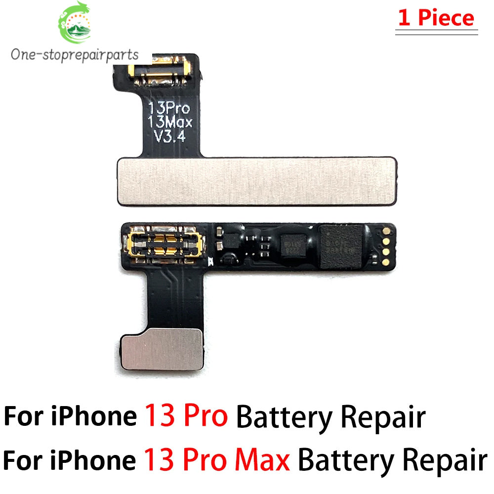 Battery Repair Flex Cable Tag on Built in For iPhone 11 12 13 14 15 Pro Max Plus Mini Battery Remove Warning External Flex Cable iPhone phone repair parts