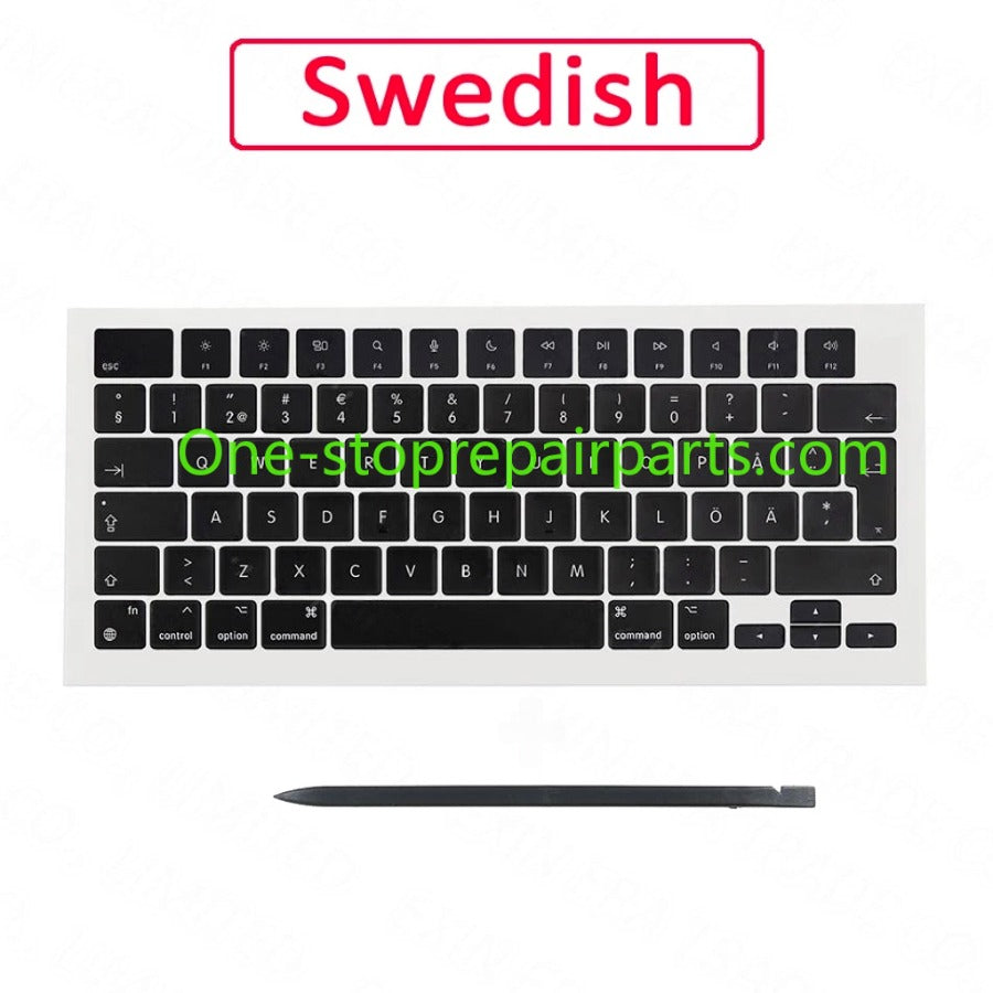 Laptop A2681A3113 A2941 A3114 Keys Keycaps for Macbook Air M2 M3 Retina 13.6" 15.3" Key Cap Keyboard Repair Black Blue Macbook repair parts