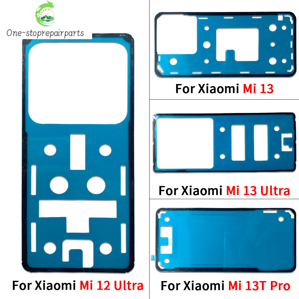 New Back Battery Sticker Adhesive For Xiaomi Mi 10 10T 11 11T 12 12T 13 13T 14 Pro Lite Waterproof Back Cover Sticker Xiaomi  Xiao mi phone repair parts