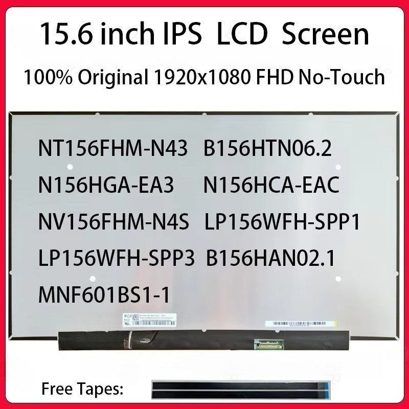 15.6 Inch LCD Screen For Lenovo V15 G2-ITL ALC IJL V15 G3 ABA IAP V15 G4 ABP AMN IAH IAN IRU V15 G5 IRL V15 G6 ITN Display Panel Lenovo laptop repair parts