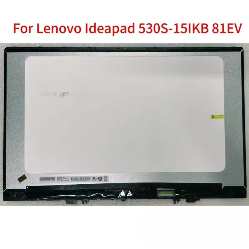 For Lenovo Ideapad 530S-15Ikb 530S-15 81Ev Original 15.6'' Full Fhd Ips Lcd Display Screen with Front Glass Assembly 5D10R06098 Lenovo laptop repair parts