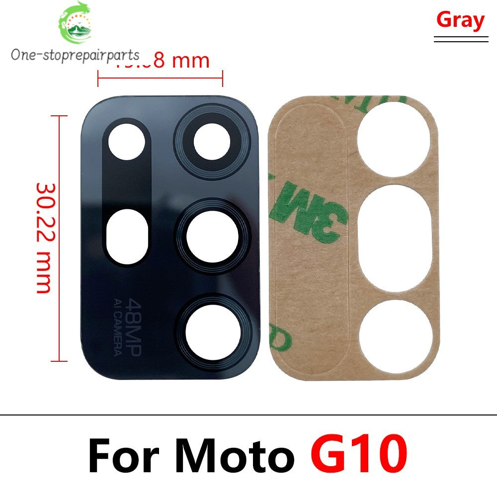 Camera Glass For Moto G10 G20 G30 G50 G60 G60s G31 G41 G51 G71 G04s G100 G200 5G Rear Back Camera glass Lens With Glue Adhesive Motorola phone repair parts
