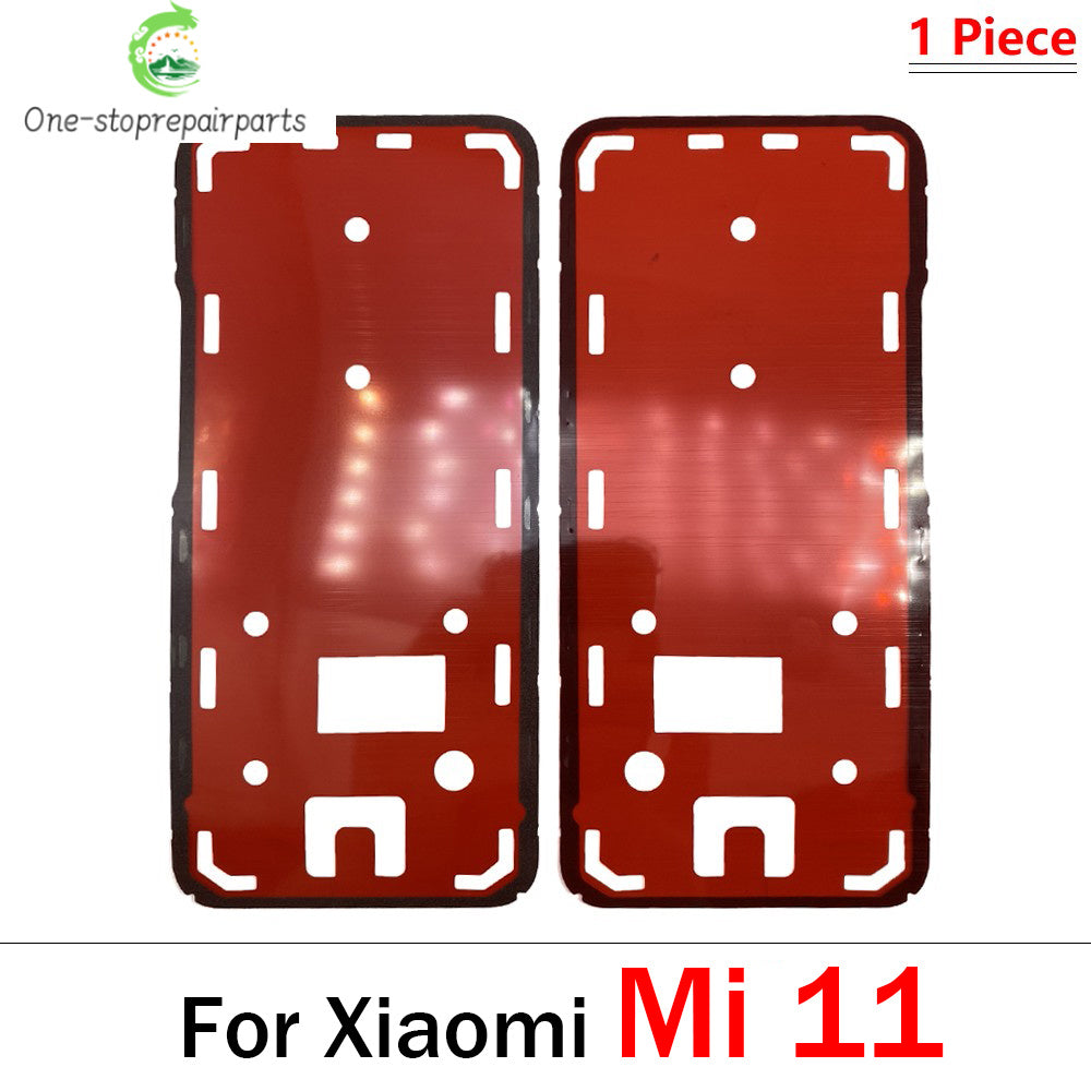 10Pcs, Adhesive Sticker Back Housing Battery Cover Glue Tape For Xiaomi Mi 10 10T 11 11T 12 12T 13 13T 14 Pro Lite  Xiaomi  Xiao mi phone repair parts
