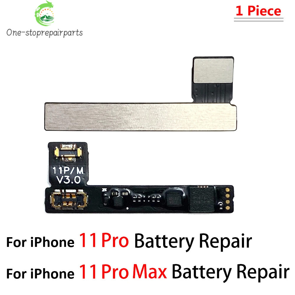 Battery Repair Flex Cable Tag on Built in For iPhone 11 12 13 14 15 Pro Max Plus Mini Battery Remove Warning External Flex Cable iPhone phone repair parts