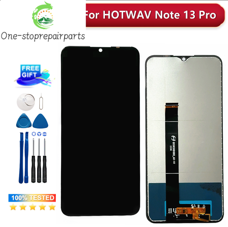 6.6" HD+ For HOTWAV Note 13 Pro LCD Display And Touch Screen Glass Panel Replacement 720*1612 90Hz For Note 13 Pro LCD + TOOLS Other brand Phone repair parts