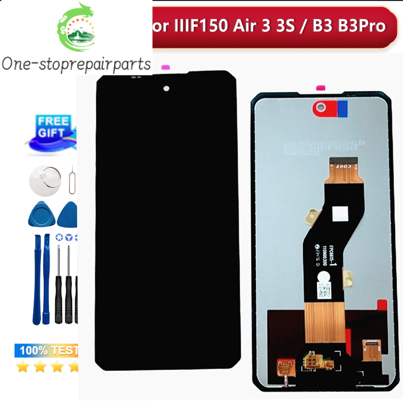 100% Original For IIIF150 Air 3 Air3 S Robust Phone LCD Touch Digtizer Assembly Replacement For IIIF150 B3 B3 Pro LCD Touch LCD Other brand Phone repair parts