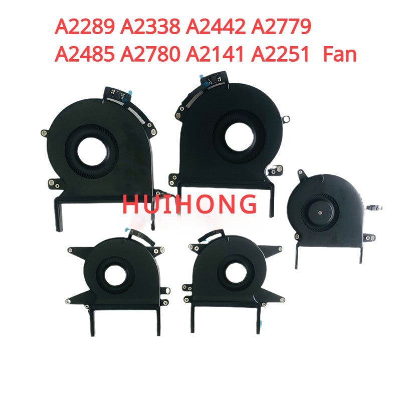 (Shipping fee not include)For apple macbook  A2289 A2338 A2442 A2779 A2485 A2780 A2141 A2251  Fan