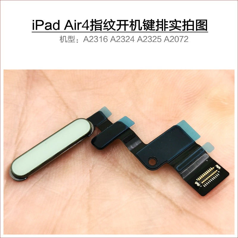 iPad Air4 fingerprint cable A2316 A2324 A2325 A2072 power button cable