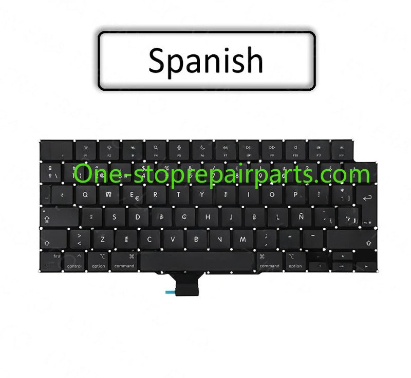 2023 Laptop A2779 A2780 Keyboard for Macbook Pro M2 Pro/Max Retina 14" 16" Keyboards and Screws Replacement EMC 8102 EMC 8103